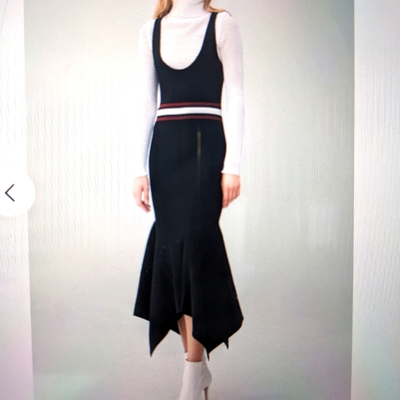 A.L.C. Ribbed Knit Dress - Picture 1 of 9